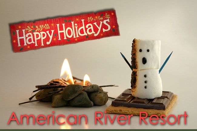 Happy Holidays from American River Resort