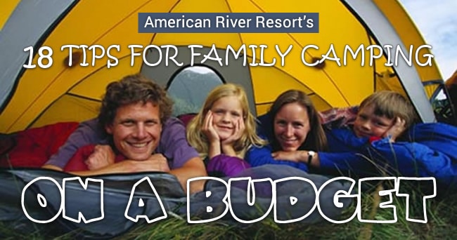 Tips for family camping on a budget