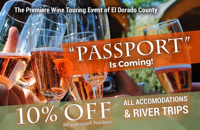 Passport and American River Resort - A bonus wine touring experience!