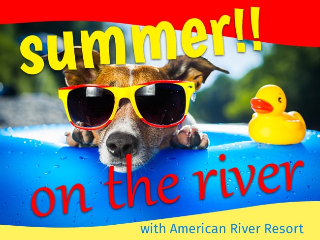 American River Resort in Summer 2016 Camping and River Trips
