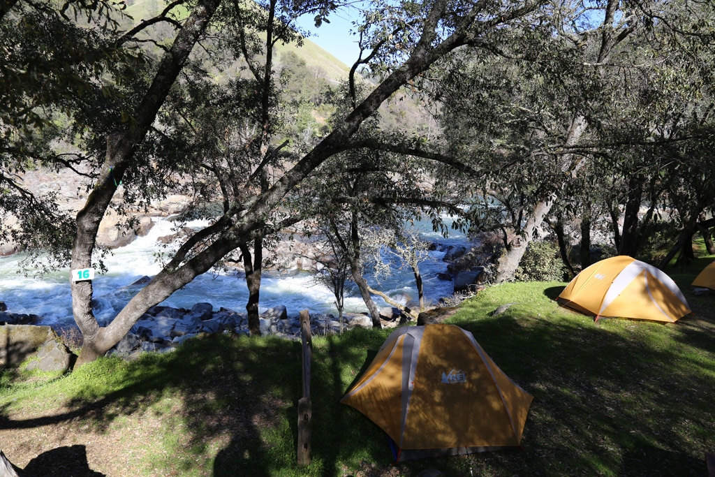 The best camping location on the American River in historic Coloma!